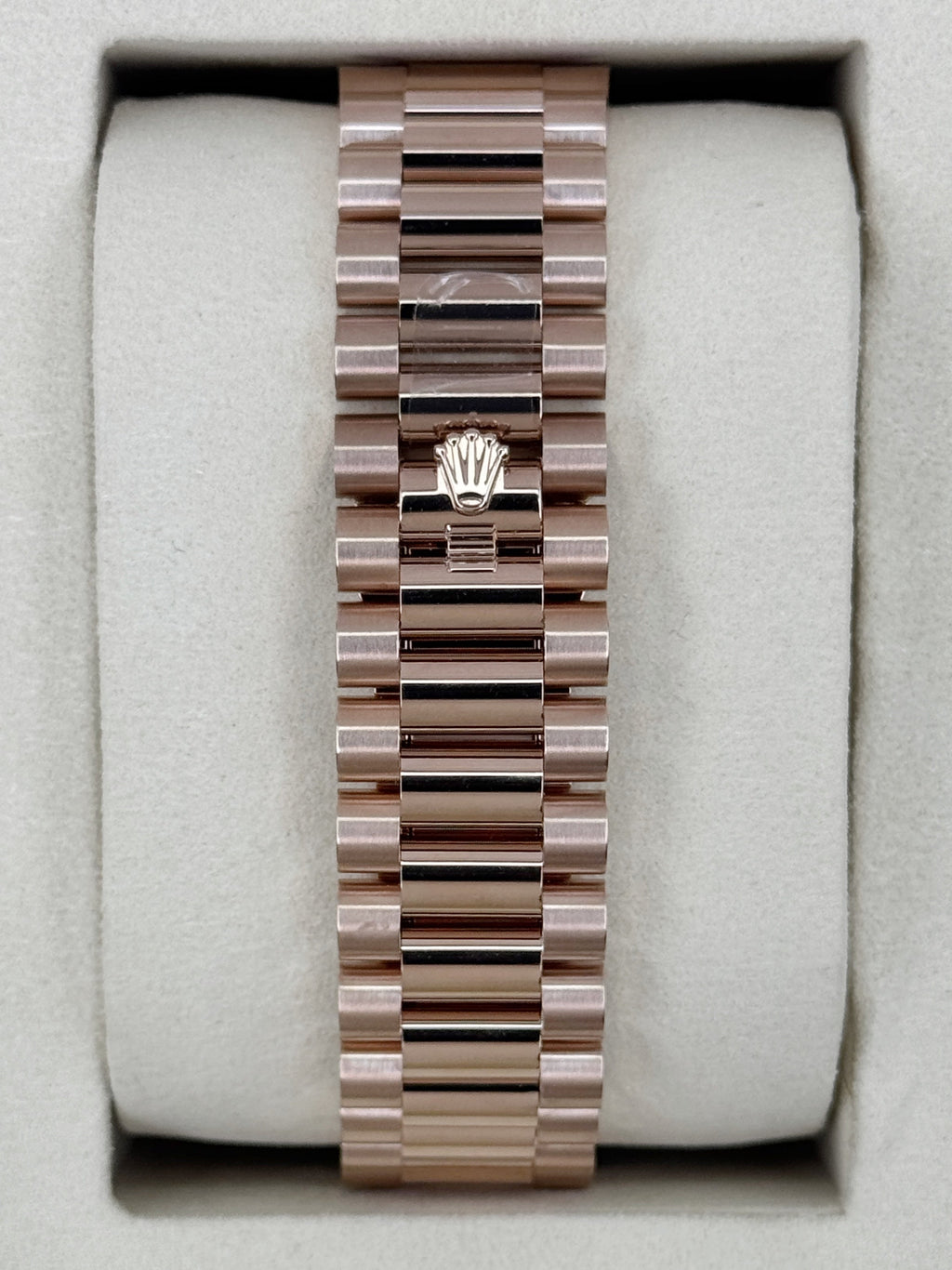 NEW 2026 Rolex Day-Date 40mm 228345RBR Rose Gold Chocolate Diamond Dial (NEW STYLE CARD and STICKERED)