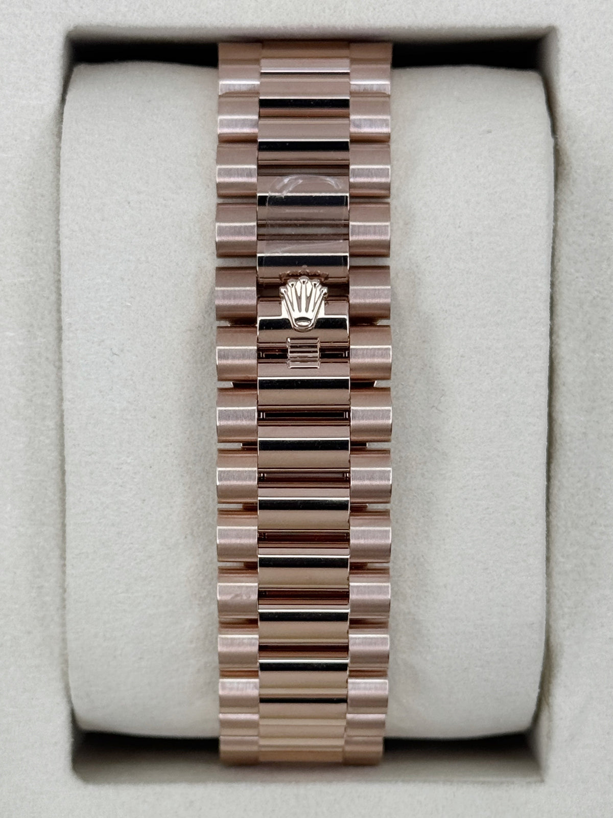 NEW 2026 Rolex Day-Date 40mm 228345RBR Rose Gold Chocolate Diamond Dial (NEW STYLE CARD and STICKERED)