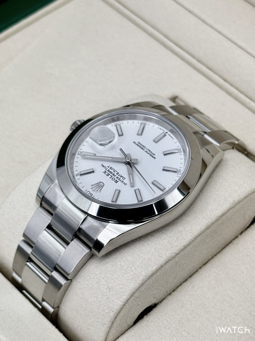 NEW 2026 Rolex Datejust 41mm 126300 Stainless Steel Oyster White Dial
