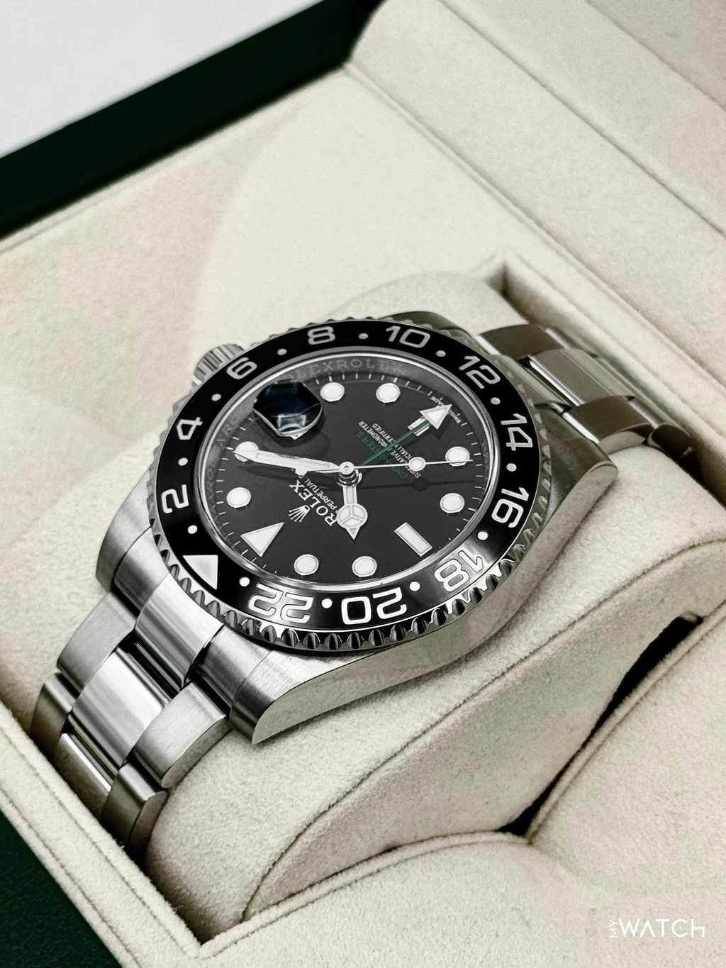 2018 Rolex GMT-Master II 40mm 116710LN Stainless Steel Black Dial