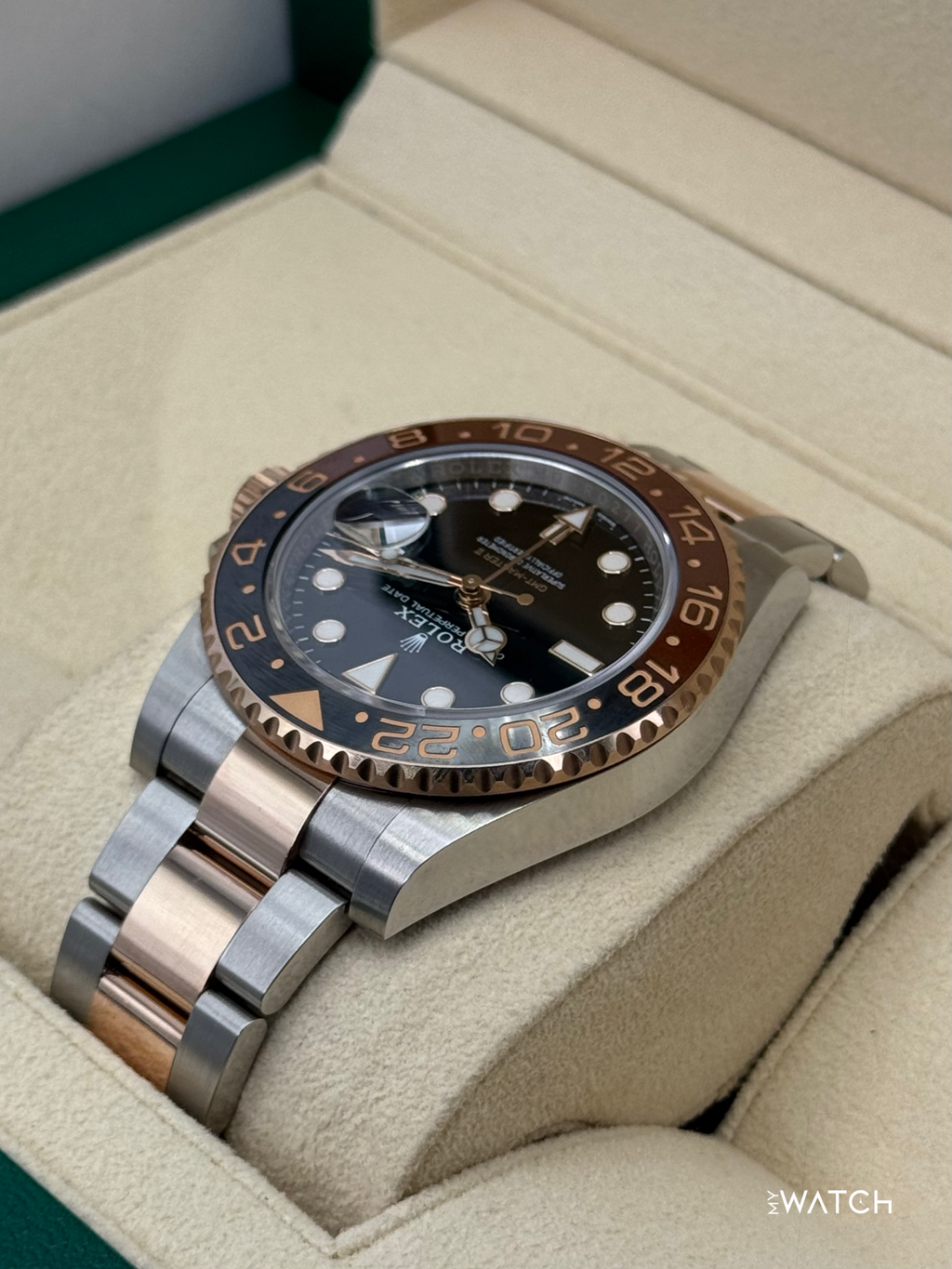 2020 Rolex GMT-Master II "Rootbeer" 40mm 126711CHNR Two-Tone