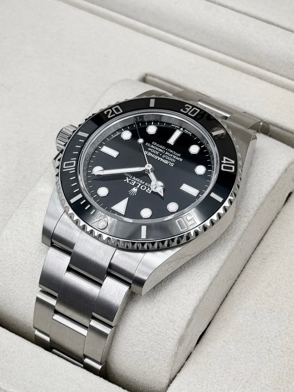 2025 Rolex Submariner 41mm 124060 Stainless Steel Black Dial