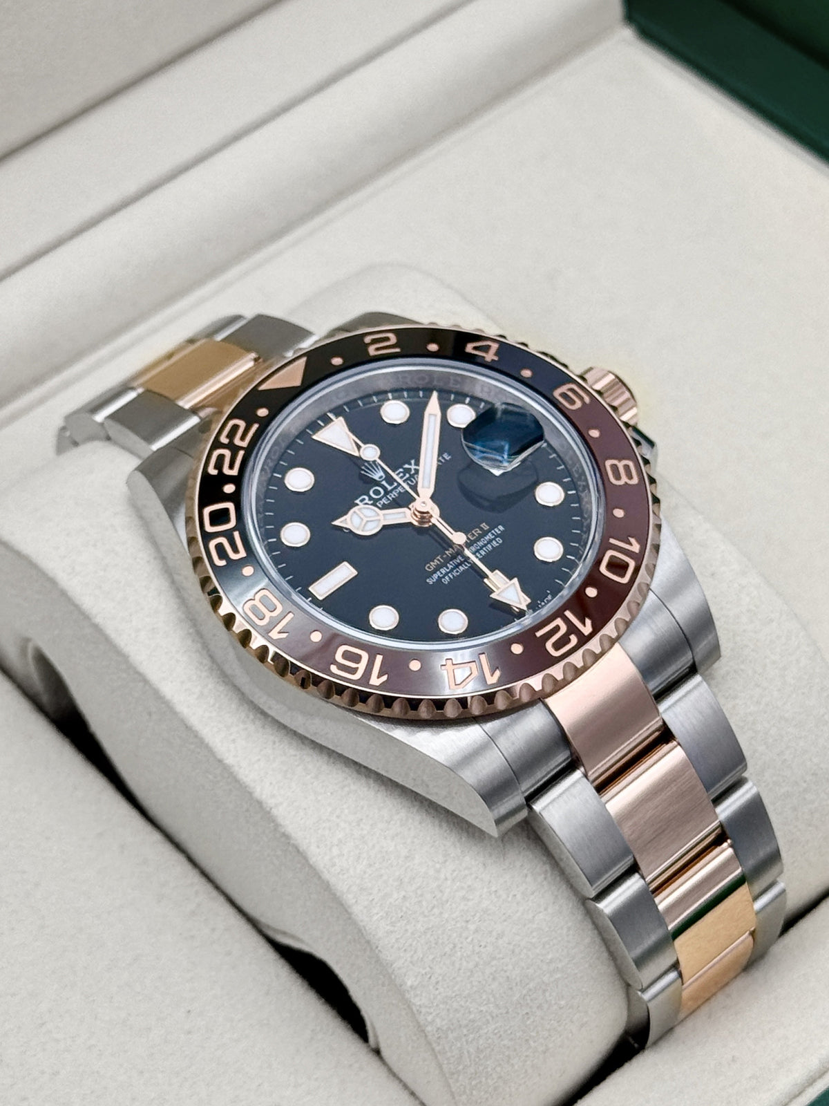 NEW 2026 Rolex GMT-Master II Rootbeer 40mm 126711CHNR Two-Tone