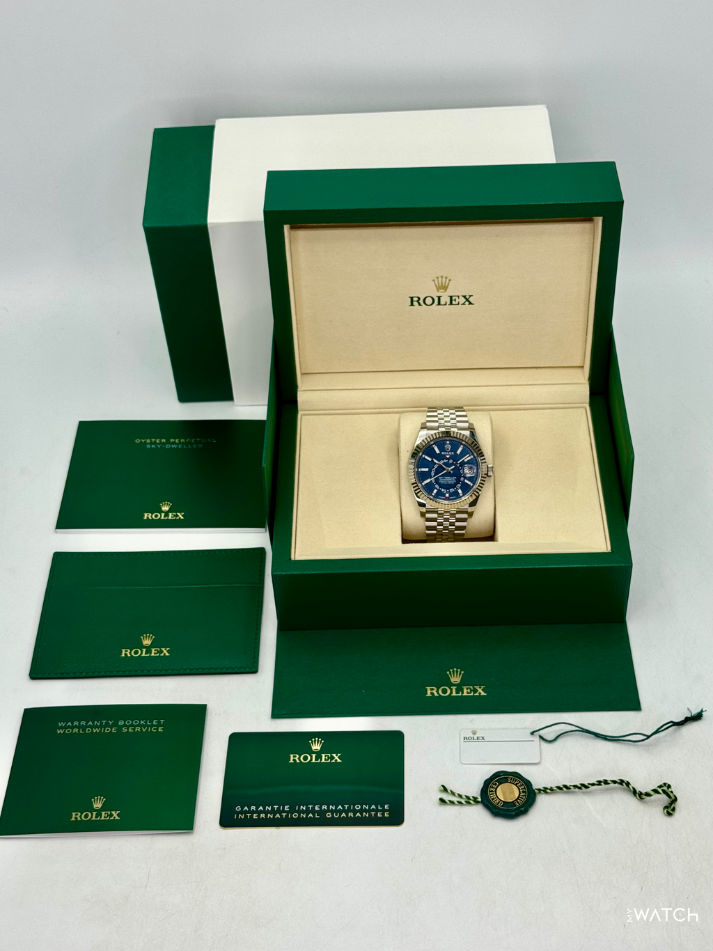 2025 Rolex Sky-Dweller 42mm 336934 Jubilee Blue Dial