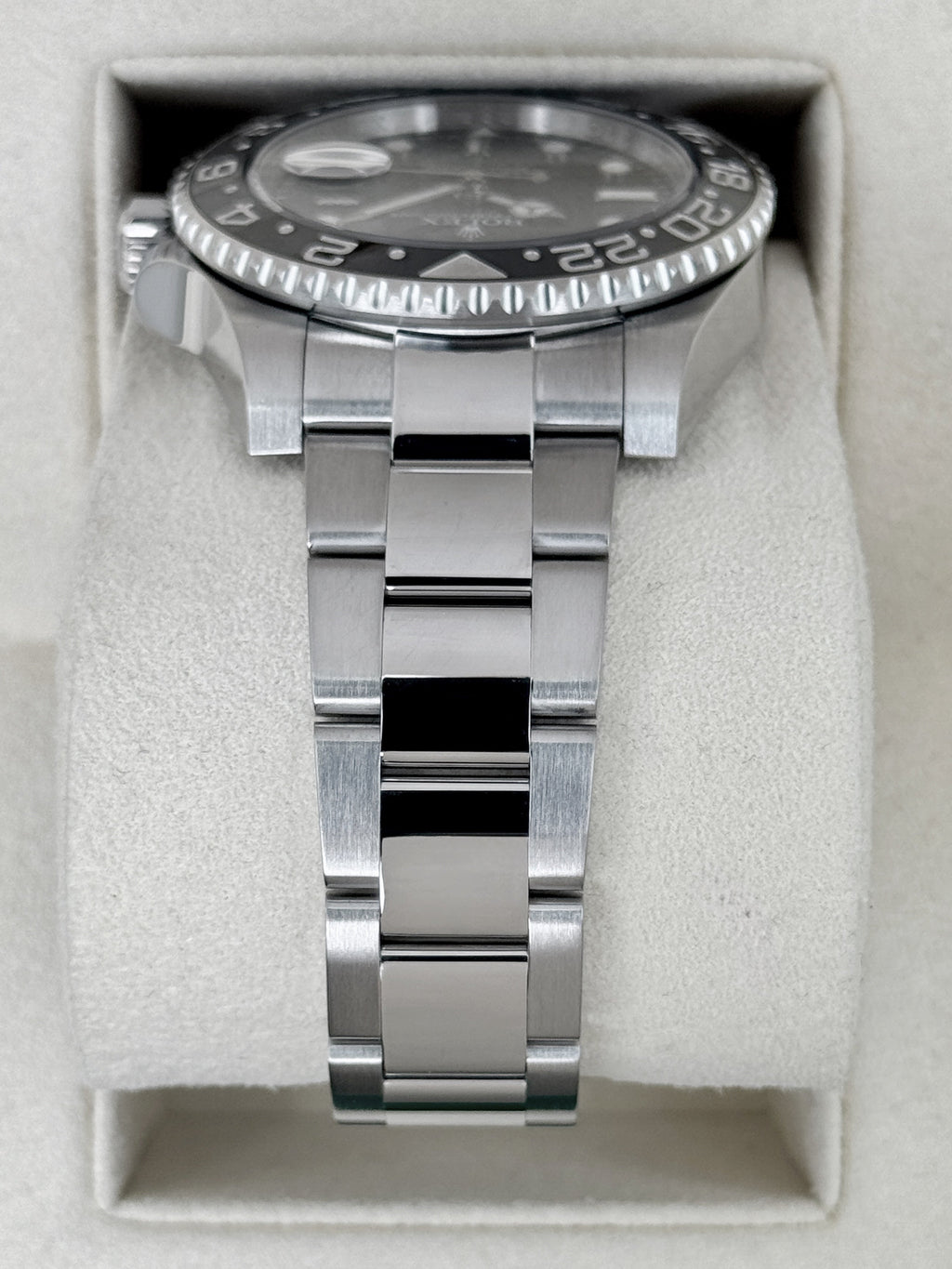 2016 Rolex GMT-Master II 40mm 116710LN Stainless Steel Black Dial