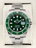 2019 Rolex Submariner “Hulk” 40mm 116610LV Green Dial