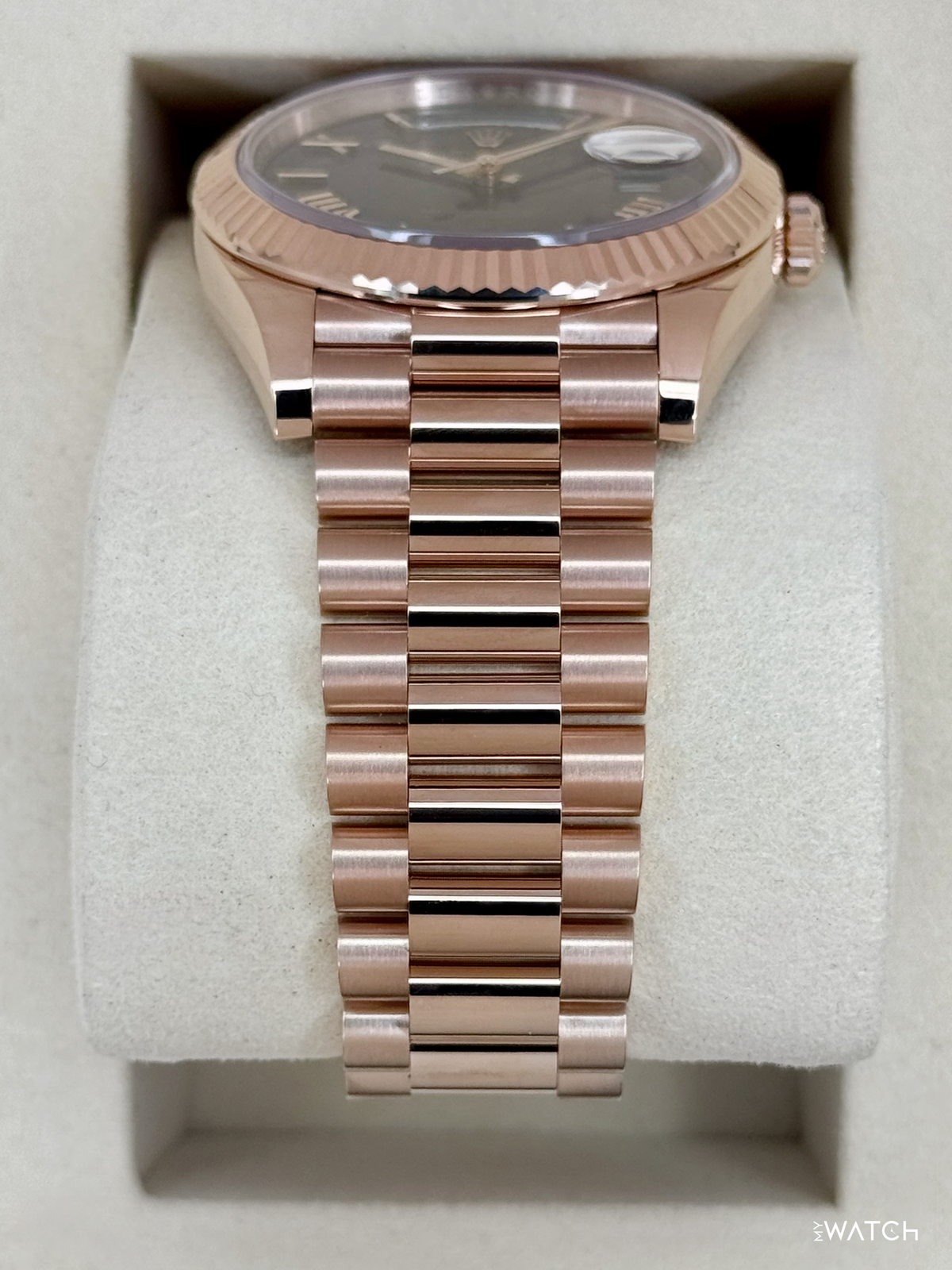 NEW 2026 Rolex Day-Date 40mm 228235 Presidential Slate Ombre Dial
