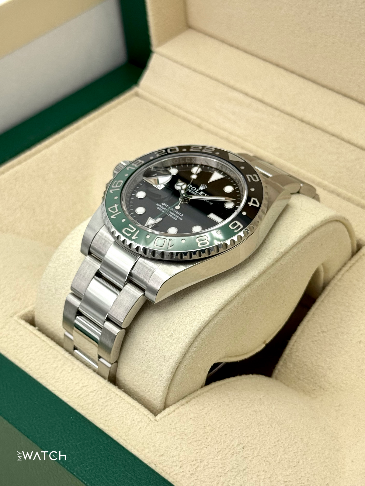 2025 Rolex GMT-Master II "Sprite" 40mm 126720VTNR Oyster