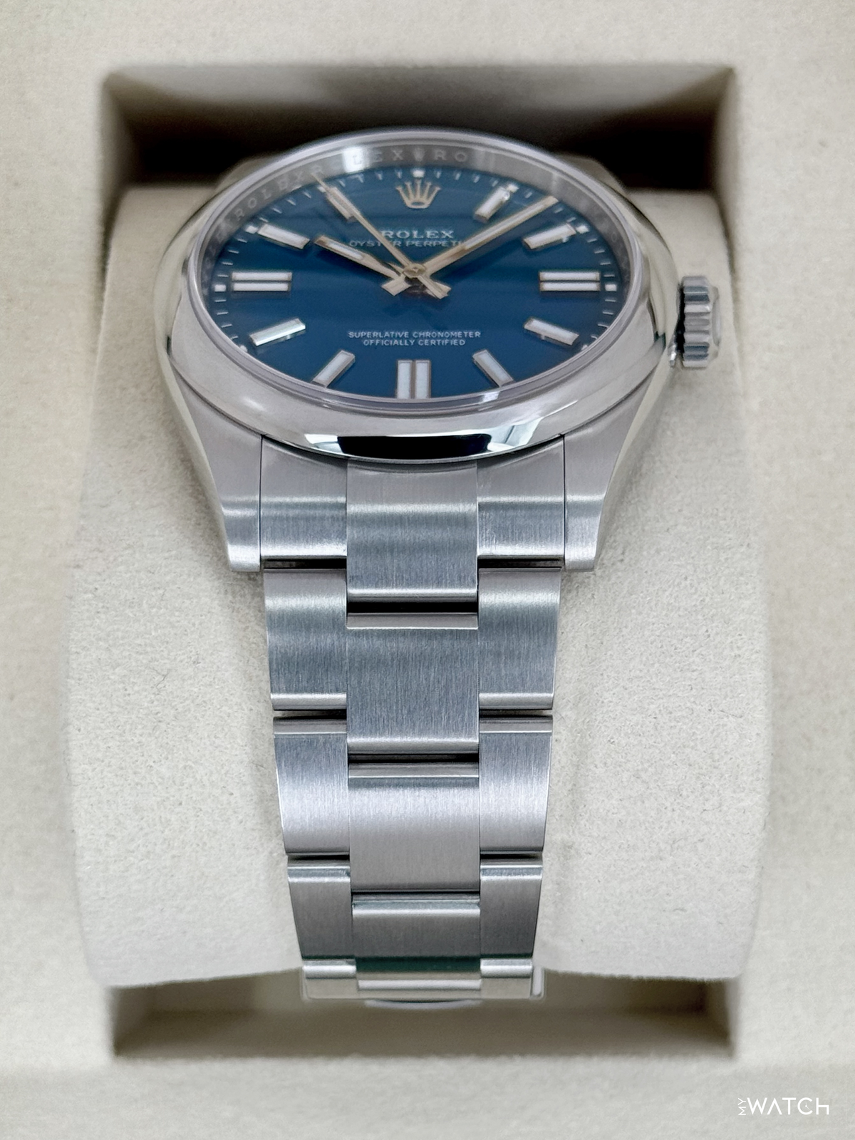 NEW 2026 Rolex Oyster Perpetual 41mm 134300 Med Blue Dial