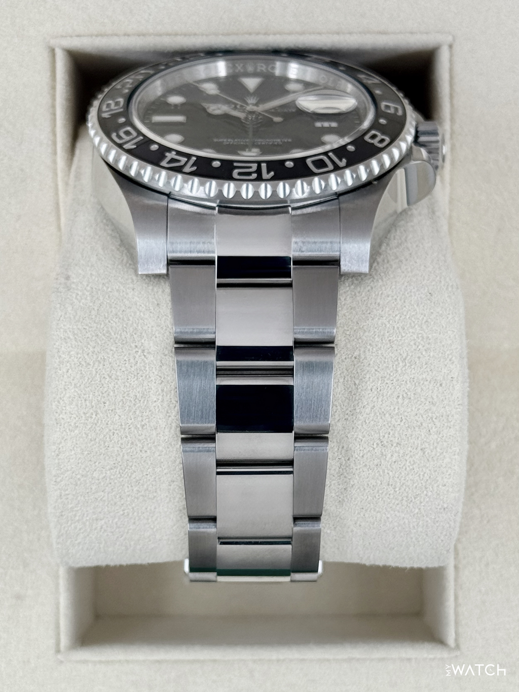 2018 Rolex GMT-Master II 40mm 116710LN Stainless Steel Black Dial