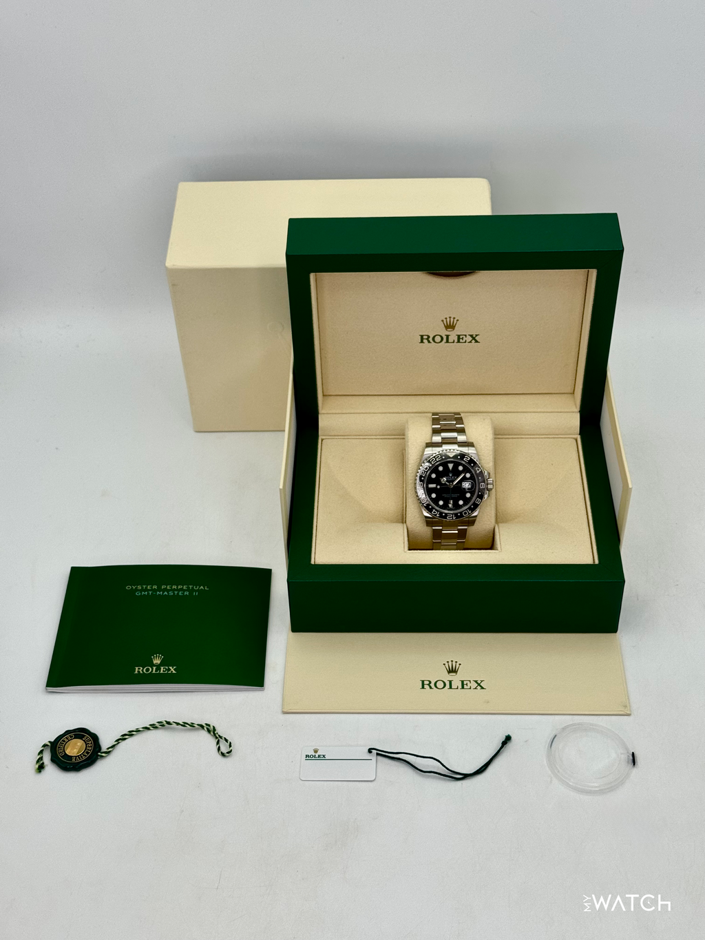 2018 Rolex GMT-Master II 40mm 116710LN Stainless Steel Black Dial