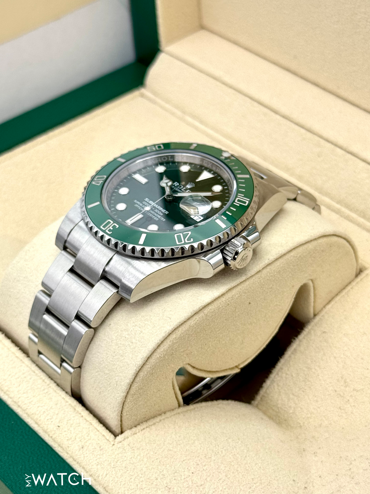2019 Rolex Submariner “Hulk” 40mm 116610LV Green Dial