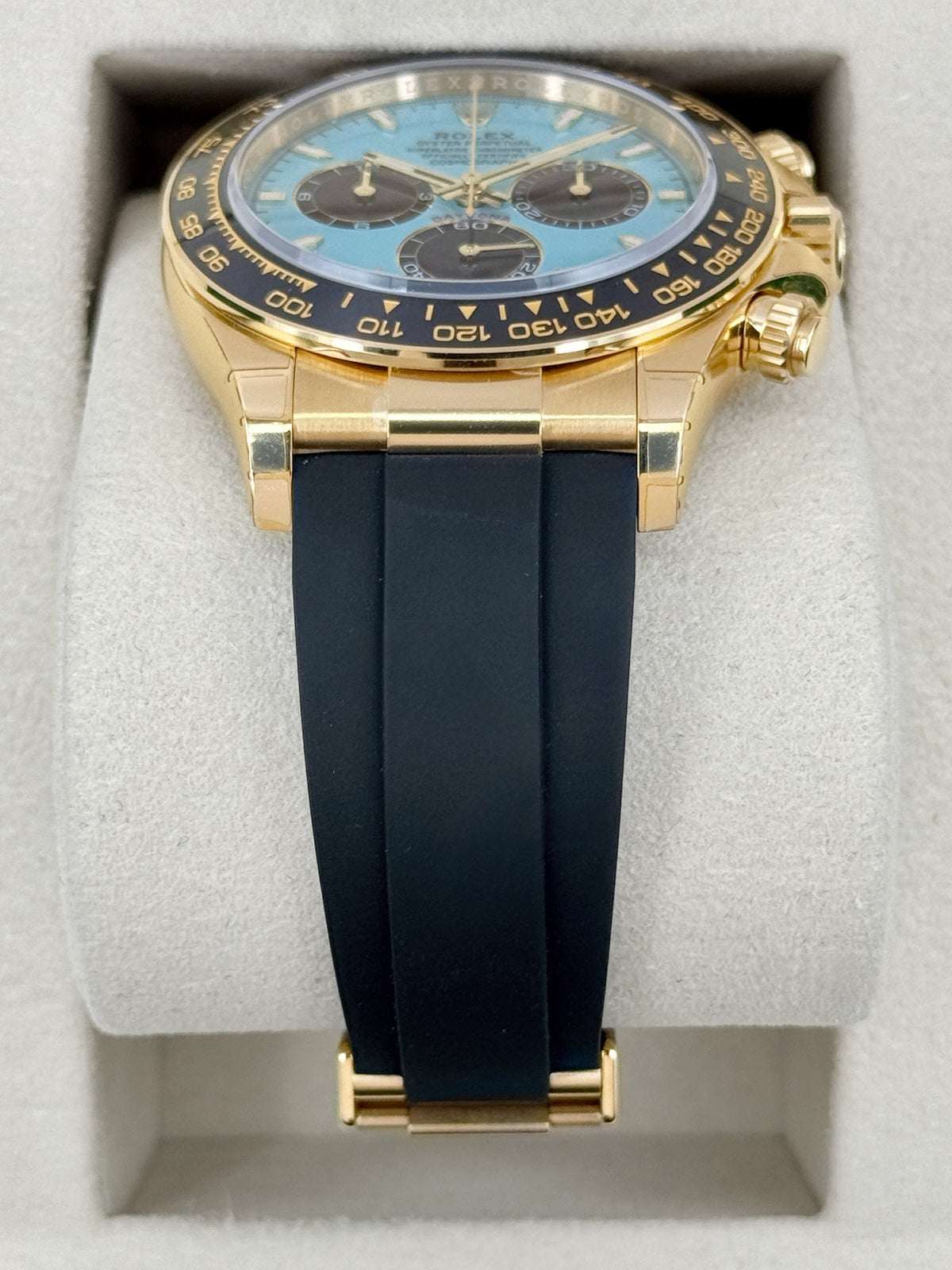 NEW 2026 Rolex Daytona 40mm 126518LN Oysterflex Turquoise Tiffany Blue Dial (NEW CARD STYLE)