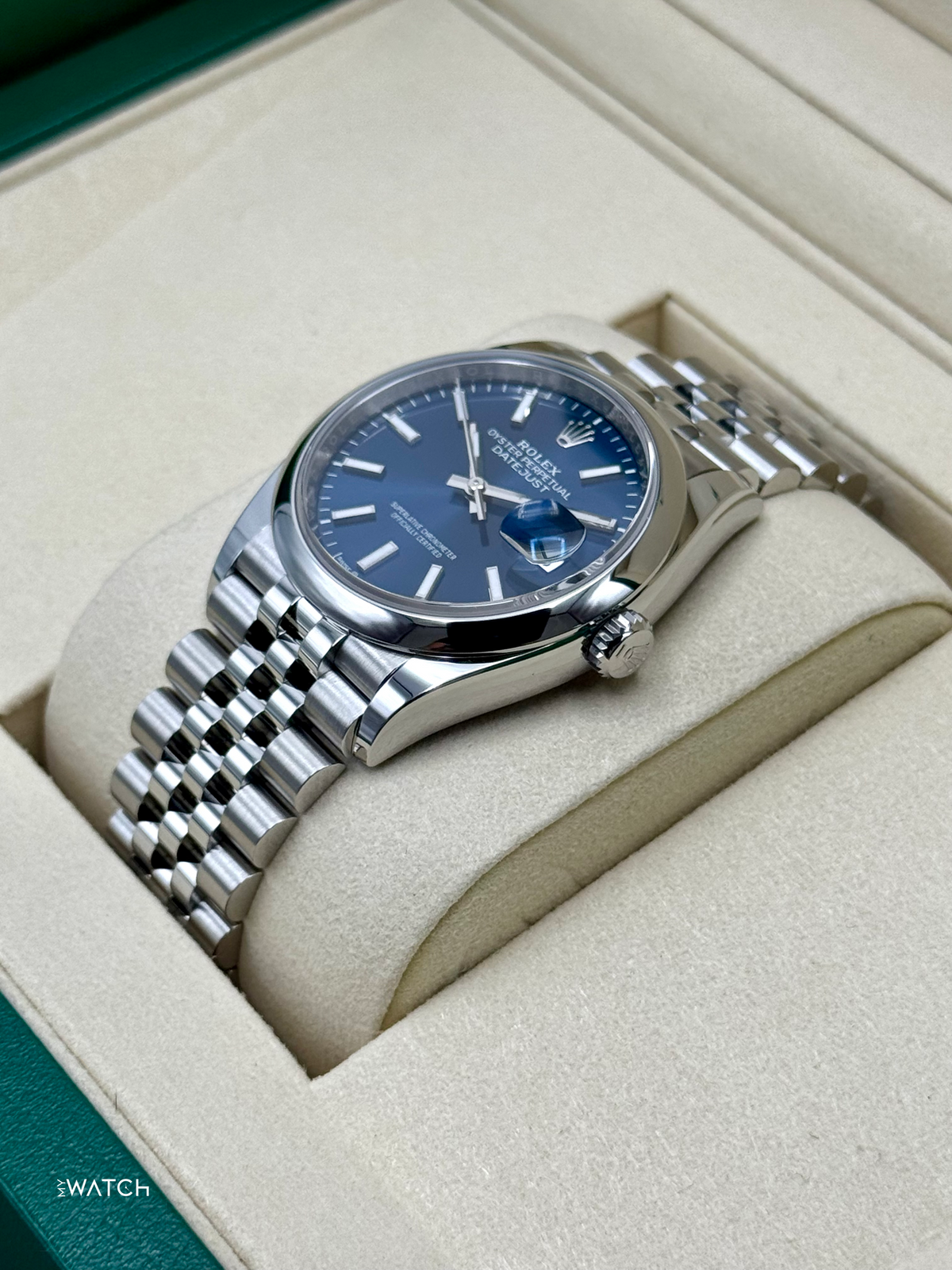 NEW 2026 Rolex Datejust 36mm 126200 Stainless Steel Jubilee Blue Dial