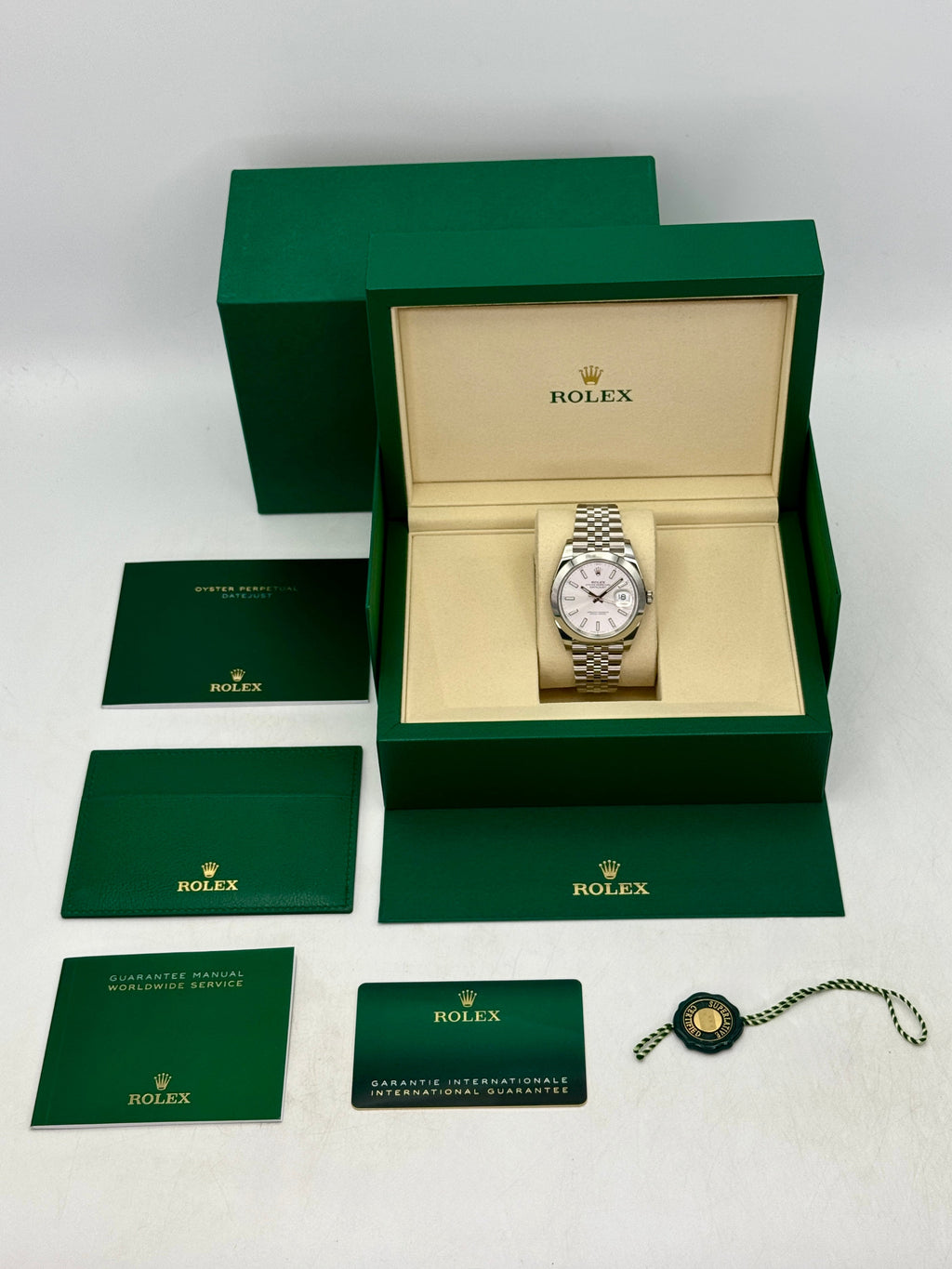 2026 Rolex Datejust 41mm 126300 Stainless Steel Jubilee Silver Dial