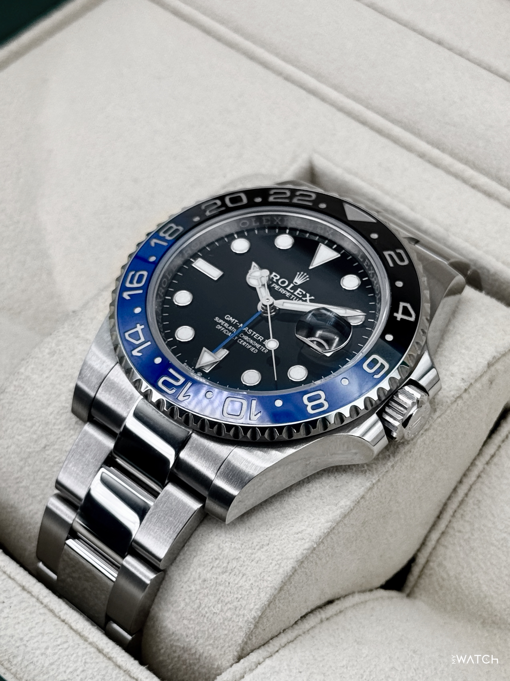 2022 Rolex GMT-Master II "Batman" 40mm 126710BLNR Oyster
