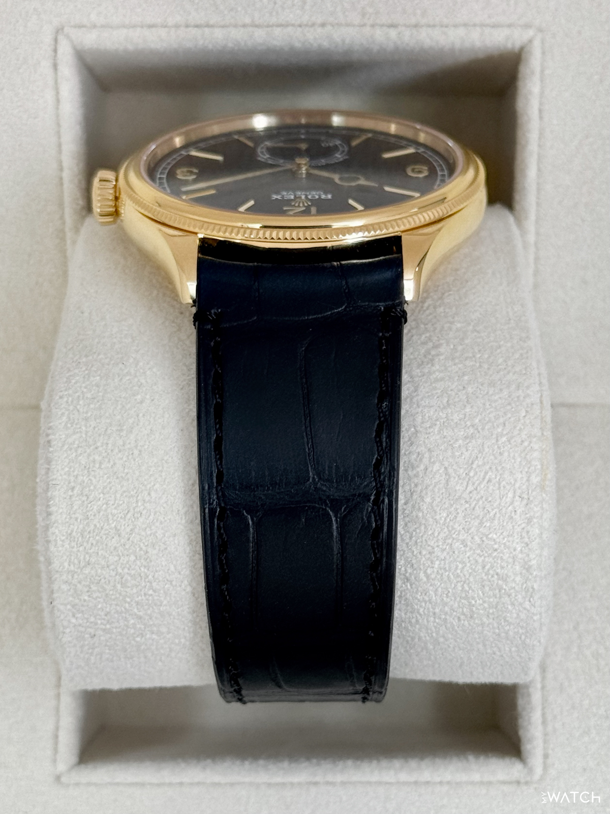 2024 Rolex 1908 39mm 52508 Yellow Gold Black Dial