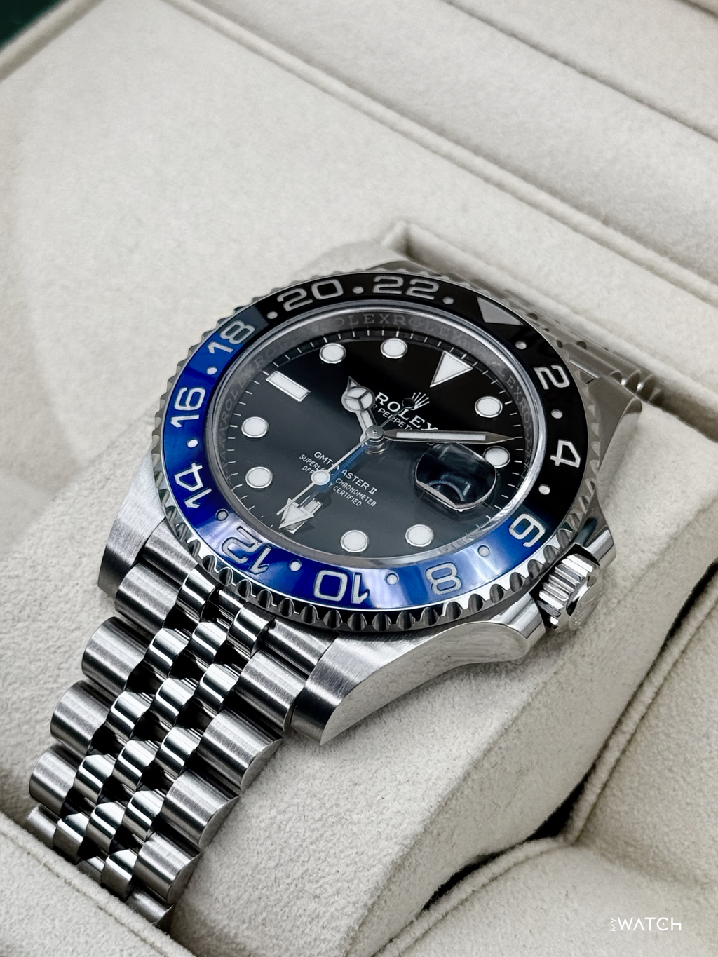2021 Rolex GMT-Master II "Batgirl" 40mm 126710BLNR Jubilee