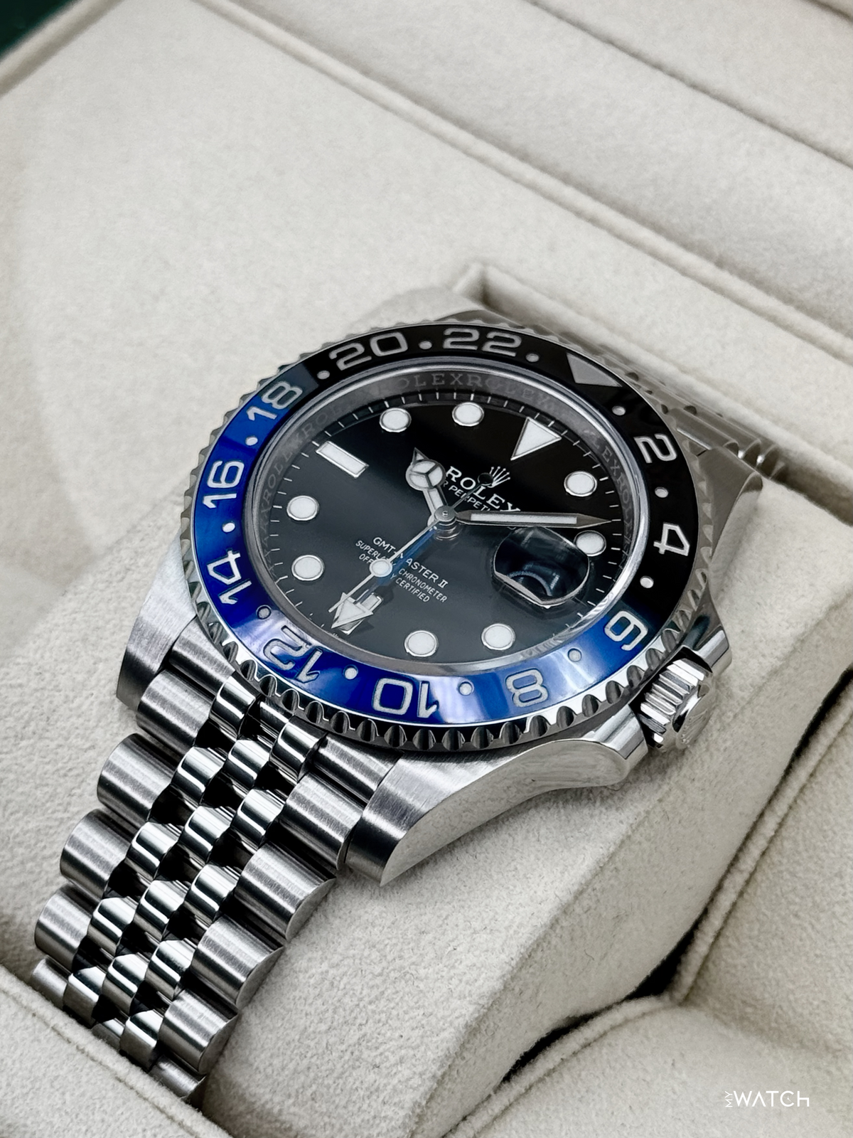2021 Rolex GMT-Master II "Batgirl" 40mm 126710BLNR Jubilee
