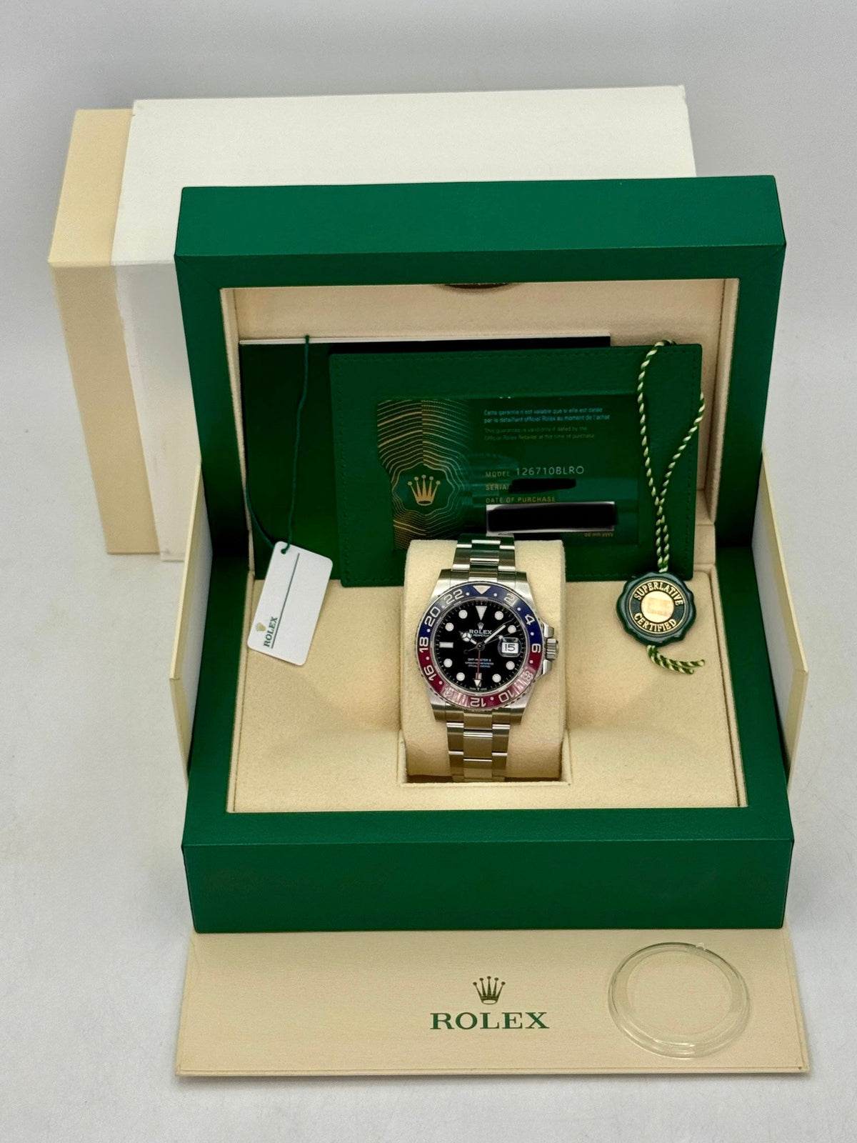 2023 Rolex GMT-Master II "Pepsi" 40mm 126710BLRO Oyster