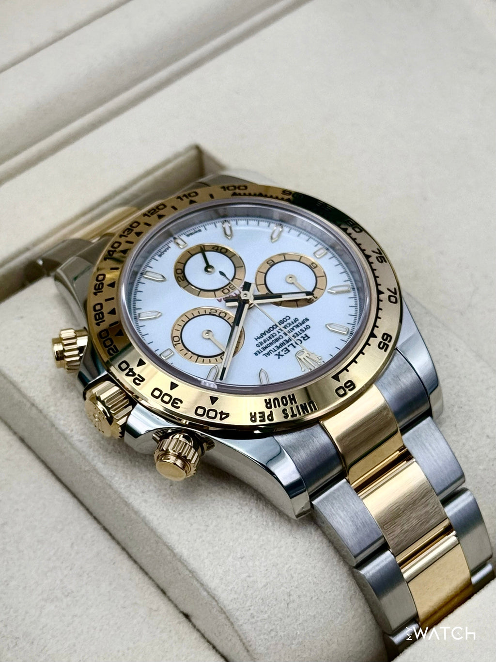 2025 Rolex Daytona 40mm 126503 Two-Tone White Dial