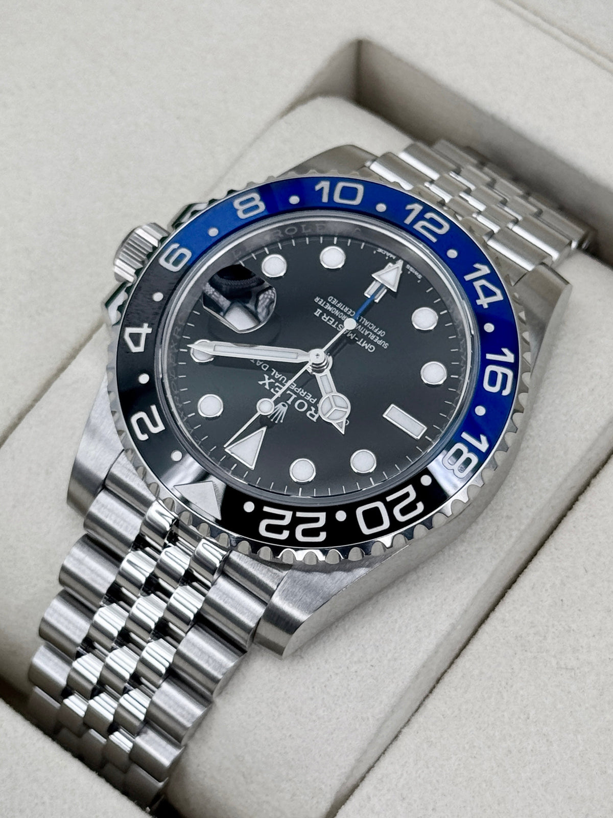 2026 Rolex GMT-Master II Batgirl 40mm 126710BLNR Jubilee