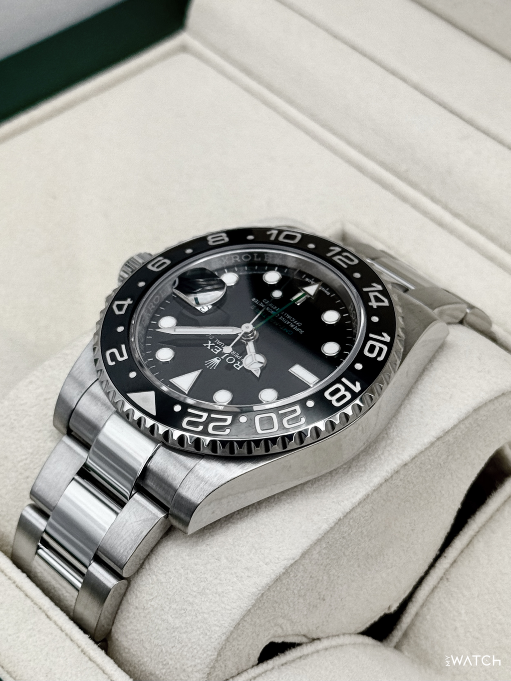 2019 Rolex GMT-Master II 40mm 116710LN Stainless Steel Black Dial