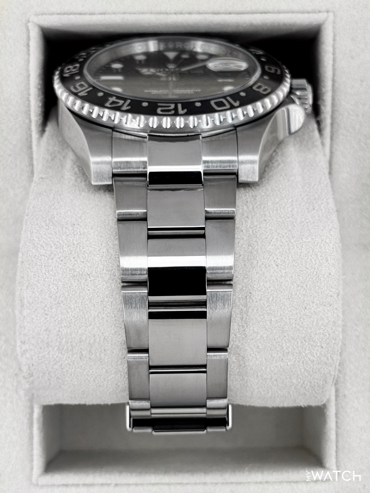 2014 Rolex GMT-Master II 40mm 116710LN Stainless Steel Black Dial