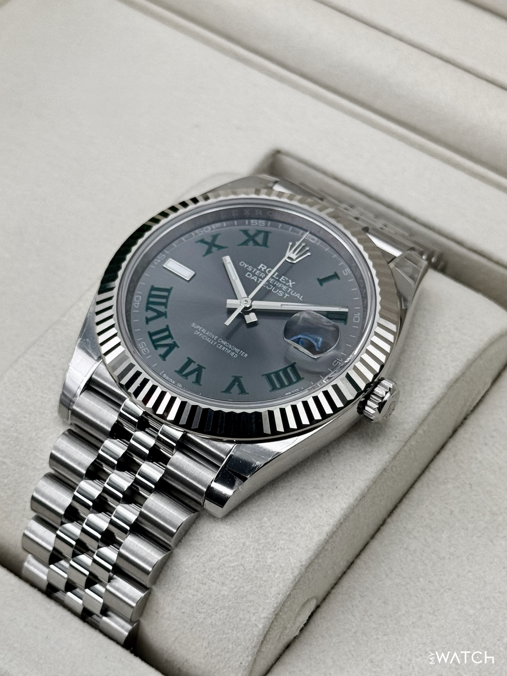 NEW 2025 Rolex Datejust 41mm 126334 Jubilee Wimbledon Dial (STICKERED)