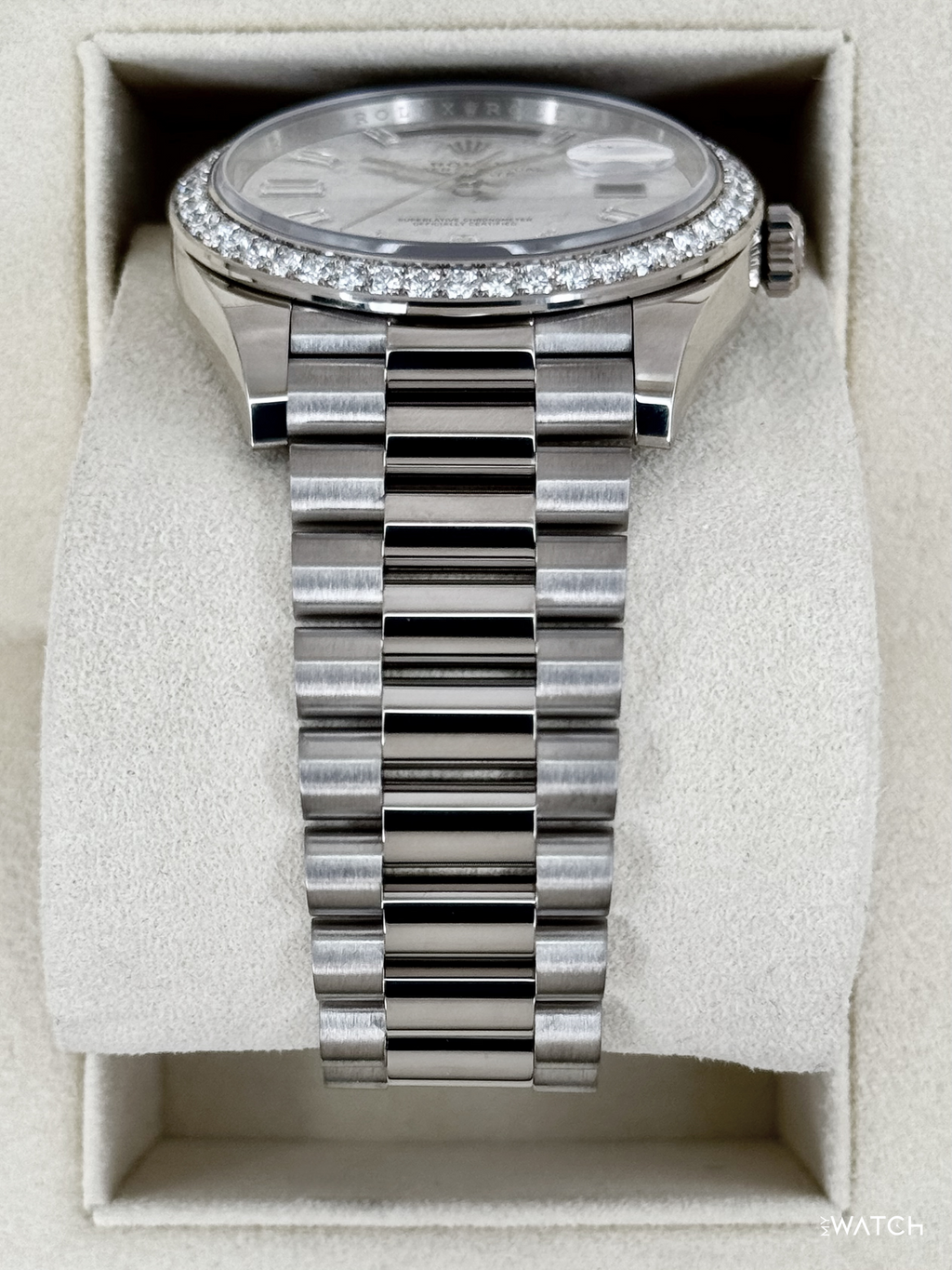 2019 Rolex Day-Date 40mm 228349RBR Presidential Meteorite Diamond Dial