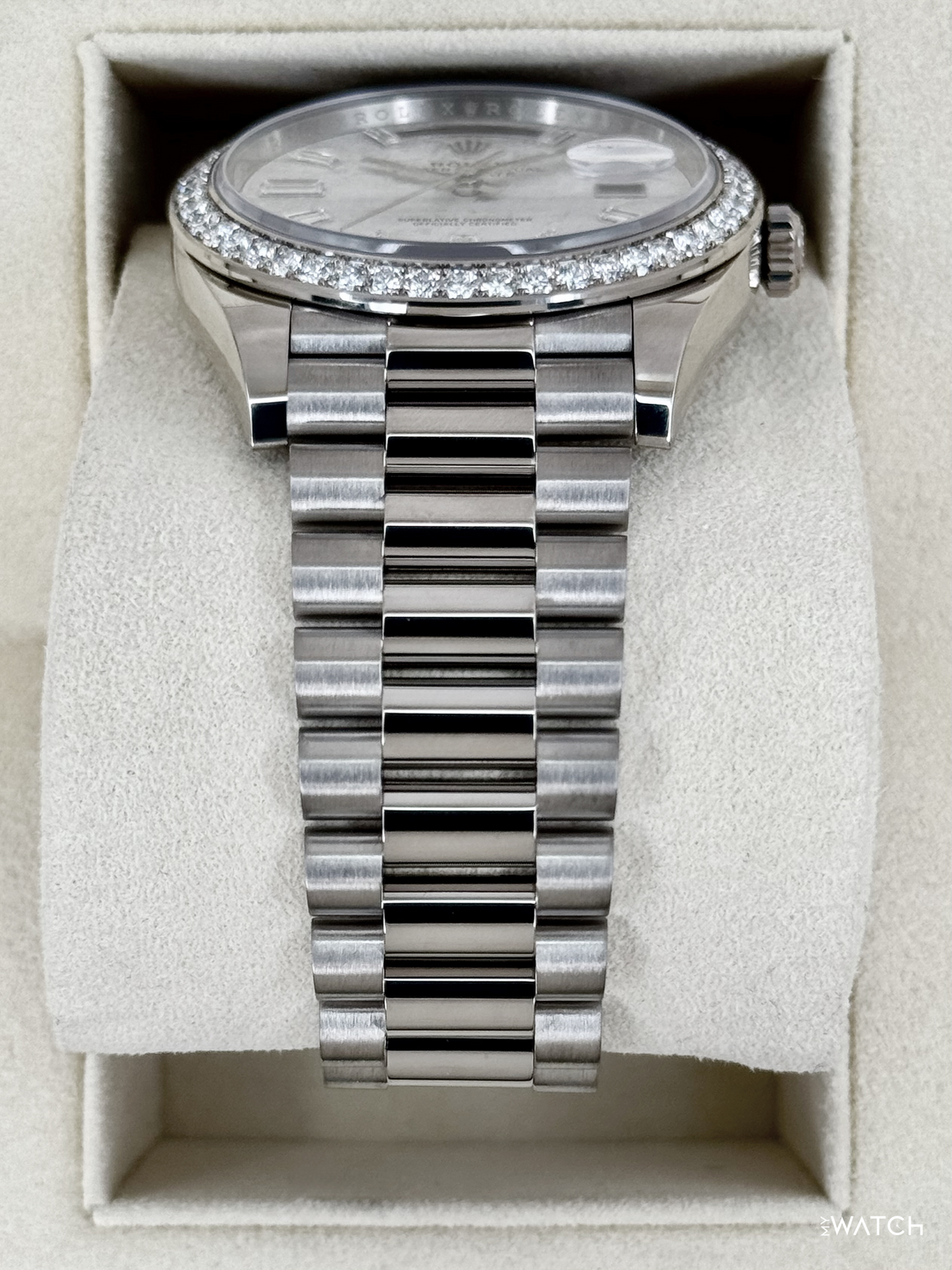 2019 Rolex Day-Date 40mm 228349RBR Presidential Meteorite Diamond Dial