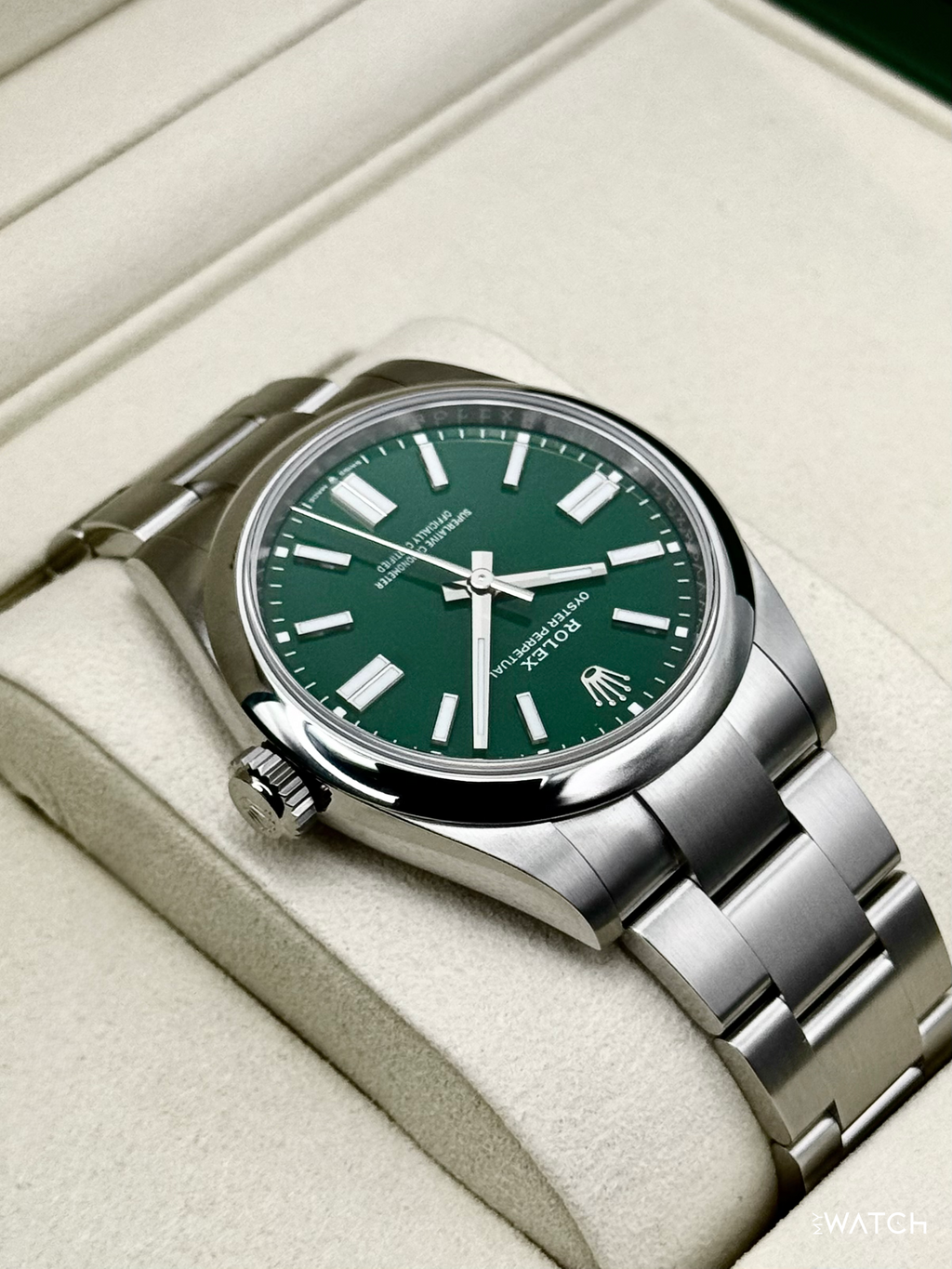 NEW 2026 Rolex Oyster Perpetual 41mm 134300 Green Dial