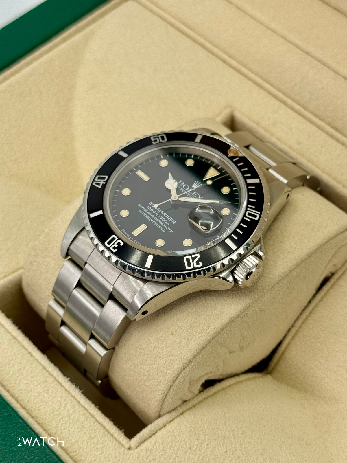 1982 Rolex Submariner 40mm 16800 Stainless Steel Black Dial