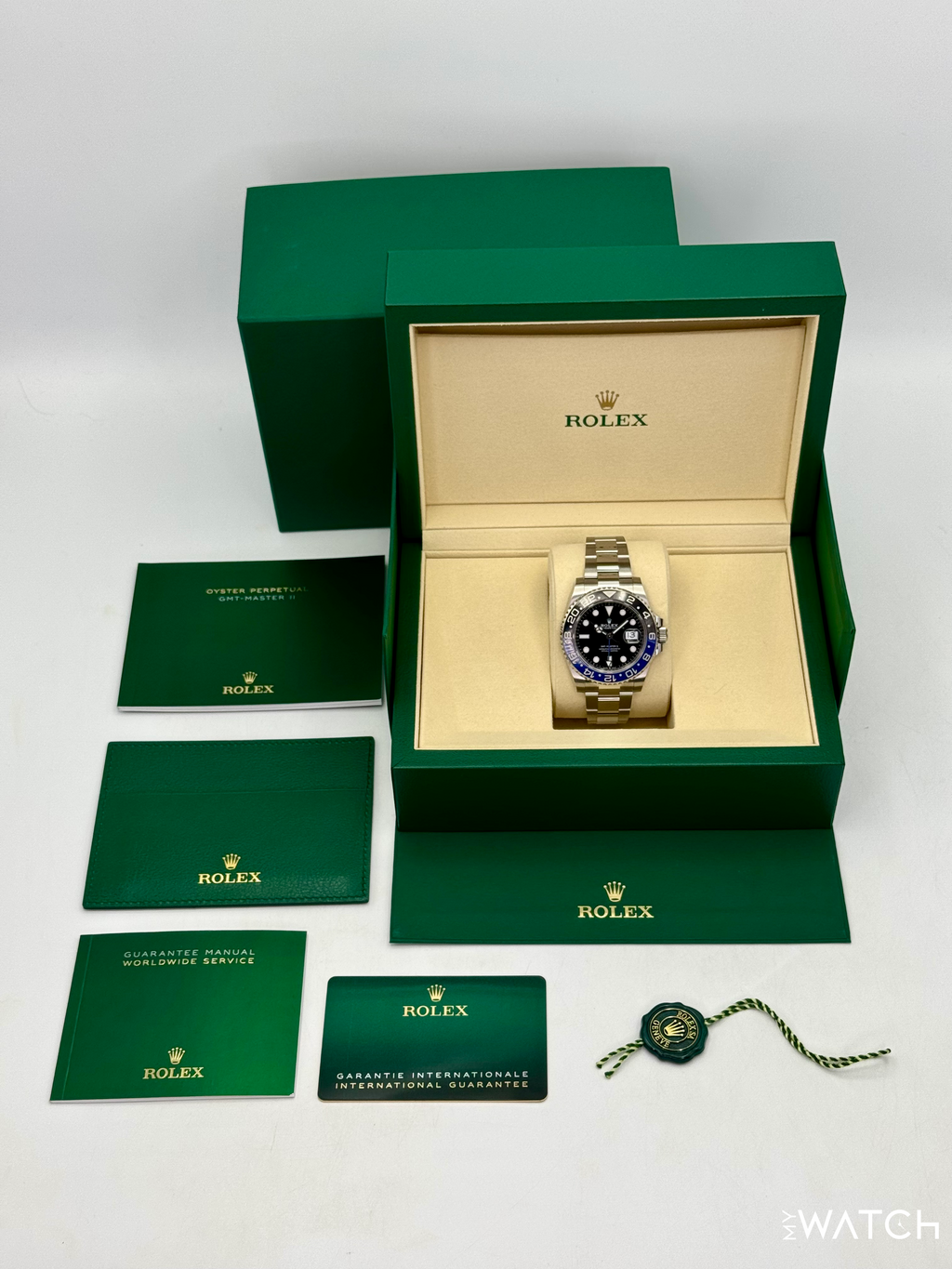 NEW 2025 Rolex GMT-Master II "Batman" 40mm 126710BLNR Oyster