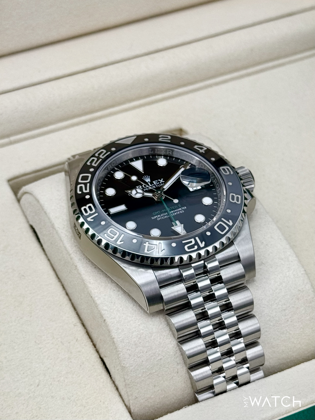 NEW 2025 Rolex GMT-Master II "Bruce Wayne" 40mm 126710GRNR Jubilee (STICKERED)