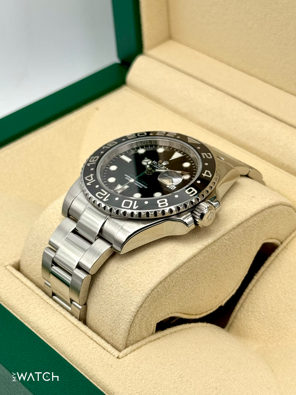 2016 Rolex GMT-Master II 40mm 116710LN Stainless Steel Black Dial