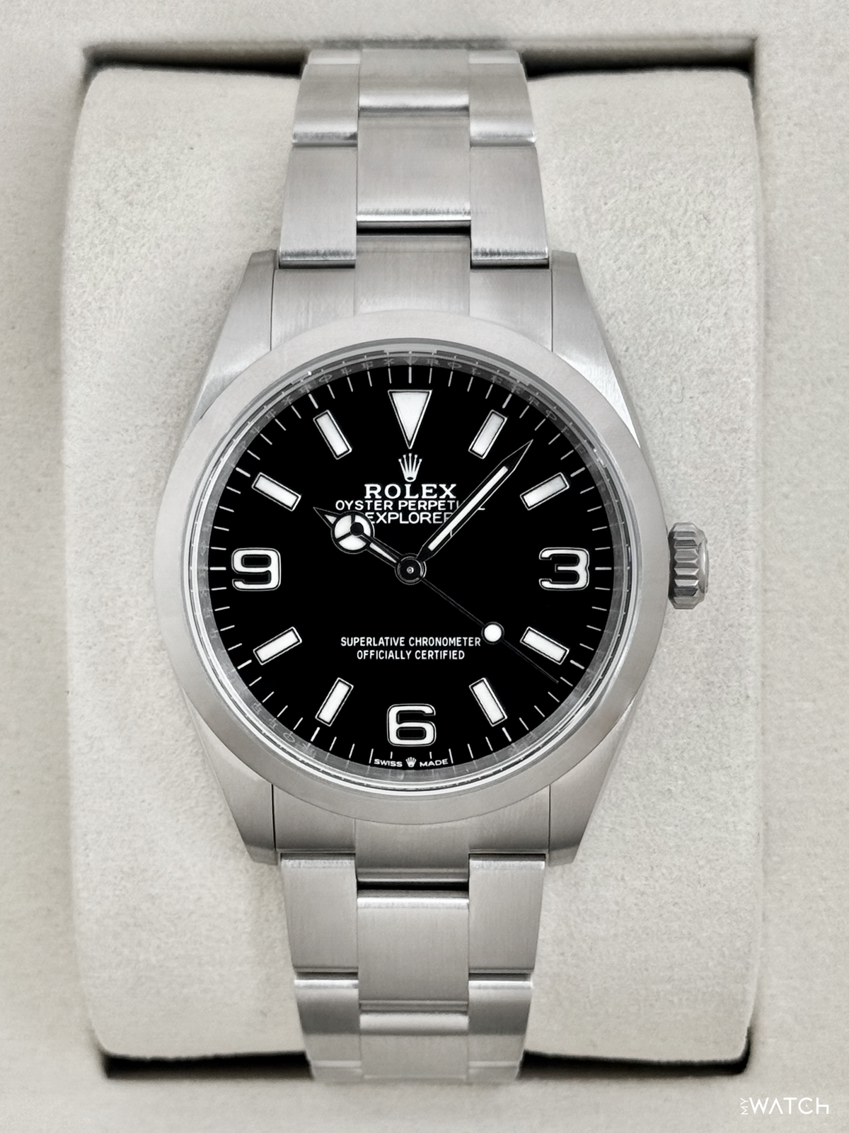 NEW 2026 Rolex Explorer 36mm 124270 Stainless Steel Black Dial