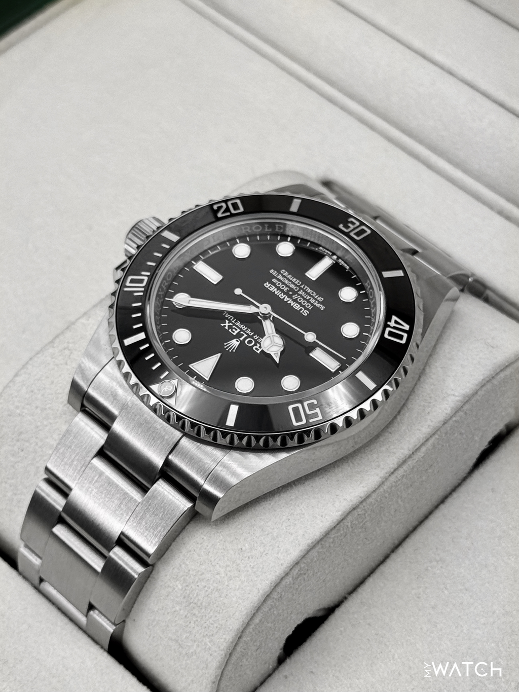 2025 Rolex Submariner 41mm 124060 Stainless Steel Black Dial