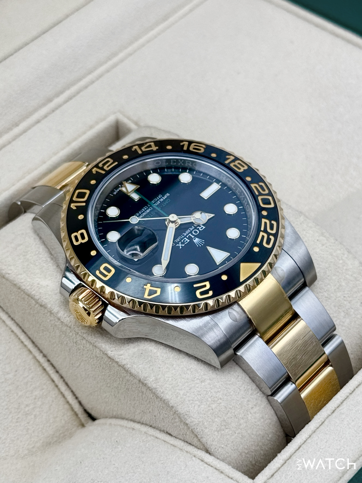 2017 Rolex GMT-Master II 40mm 116713LN Two-Tone Black Dial