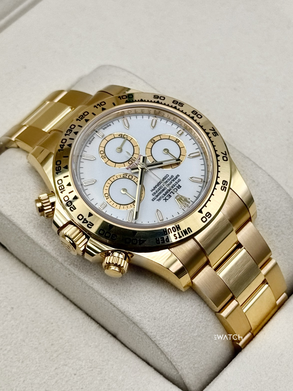 NEW 2026 Rolex Daytona 40mm 126508 18K Yellow Gold White Dial