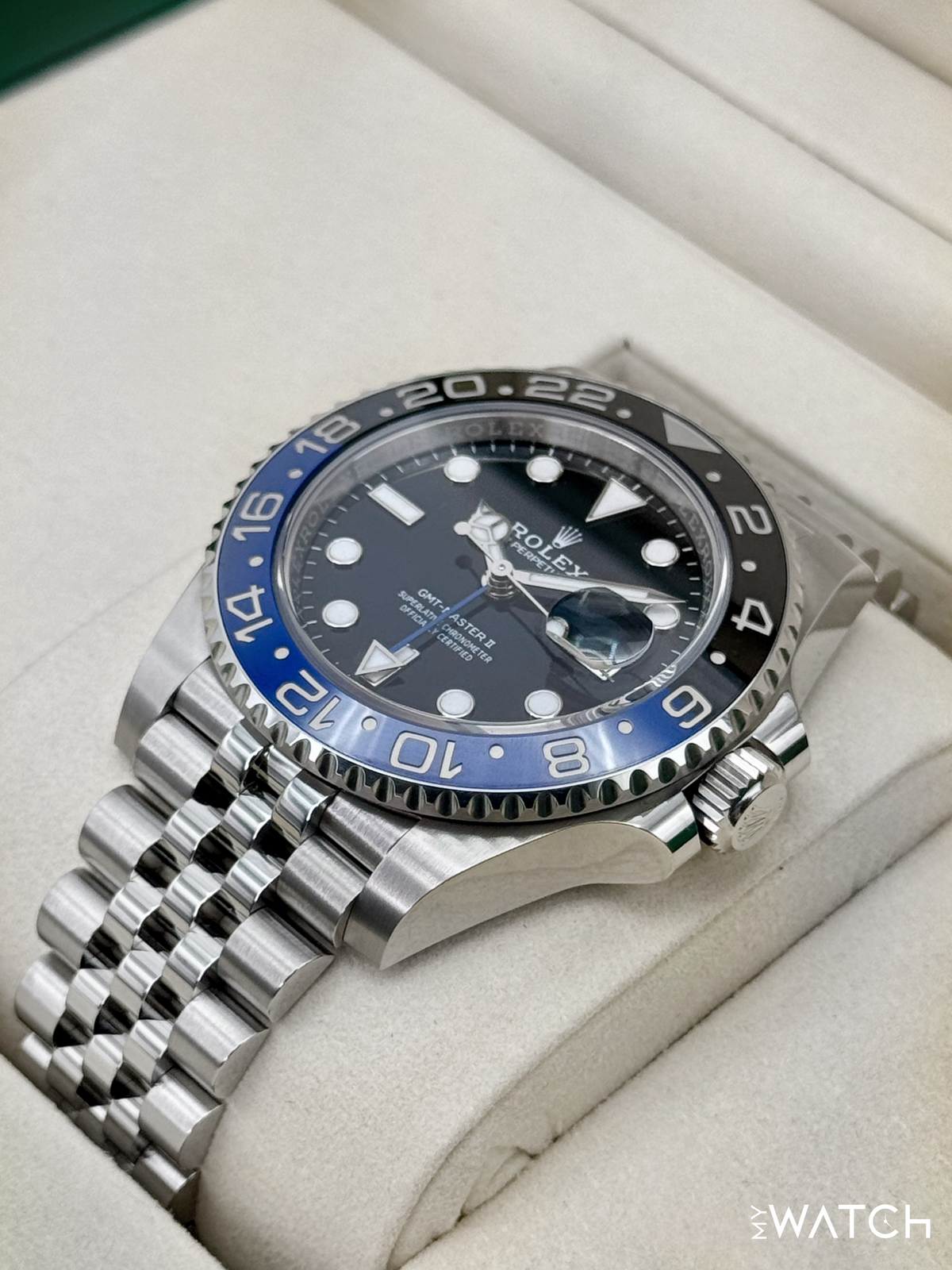 2025 Rolex GMT-Master II "Batgirl" 40mm 126710BLNR Jubilee