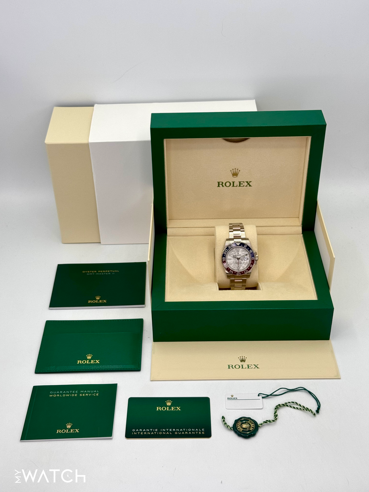 2022 Rolex GMT-Master II "Pepsi" 40mm 126719BLRO Meteorite Dial