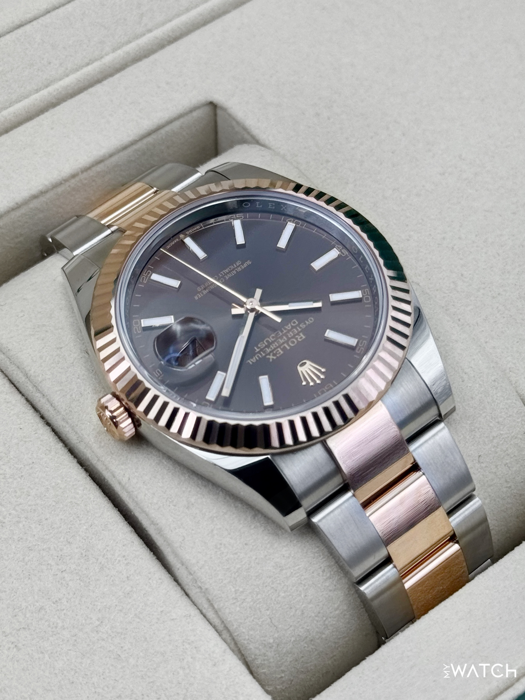 NEW 2026 Rolex Datejust 41mm 126331 Two-Tone Oyster Chocolate Dial