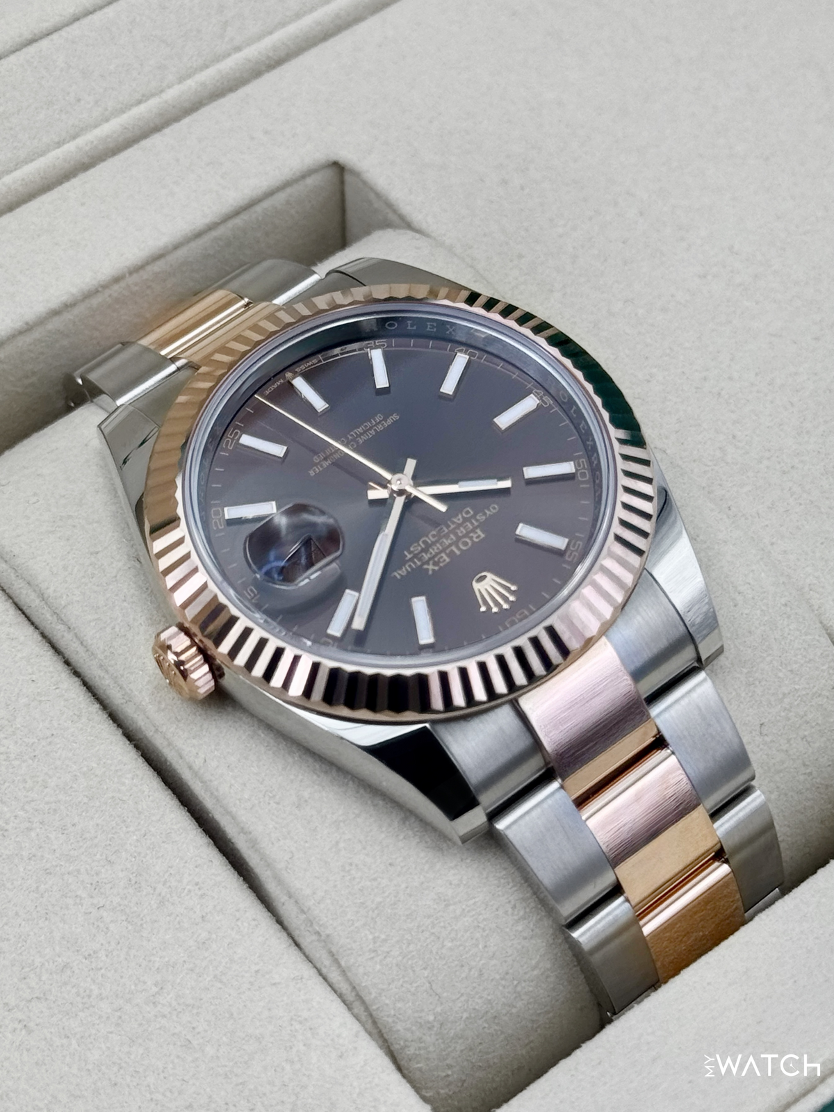 NEW 2026 Rolex Datejust 41mm 126331 Two-Tone Oyster Chocolate Dial