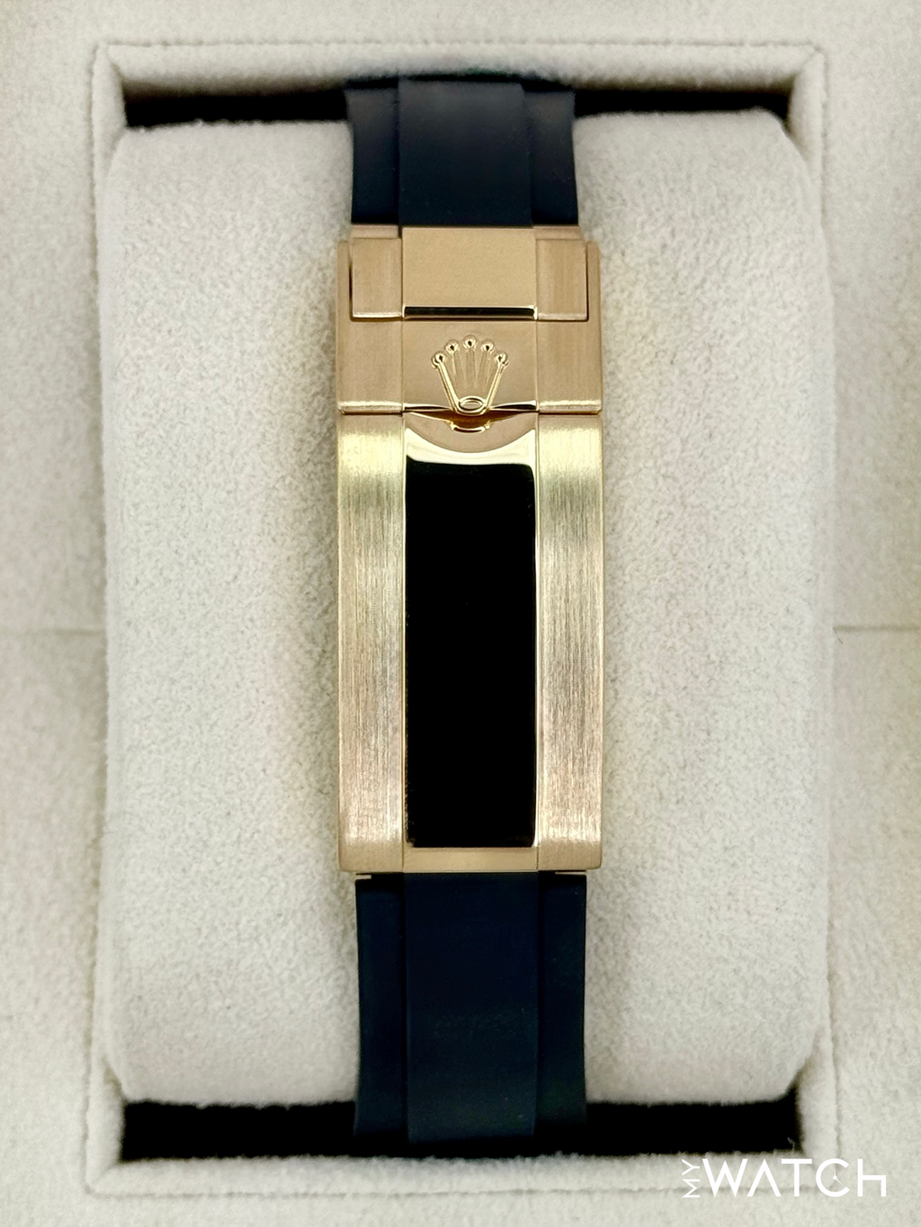 2024 Rolex Yacht-Master 42mm 226658 Gold Oysterflex Black Dial