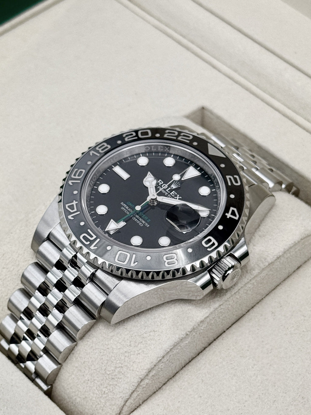 2025 Rolex GMT-Master II "Bruce Wayne" 40mm 126710GRNR Jubilee