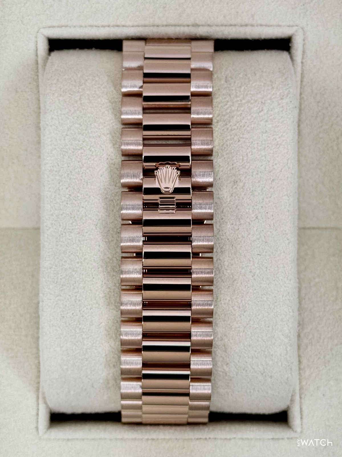 2025 Rolex Day-Date 40mm 228235 Presidential Rose Gold Olive Dial