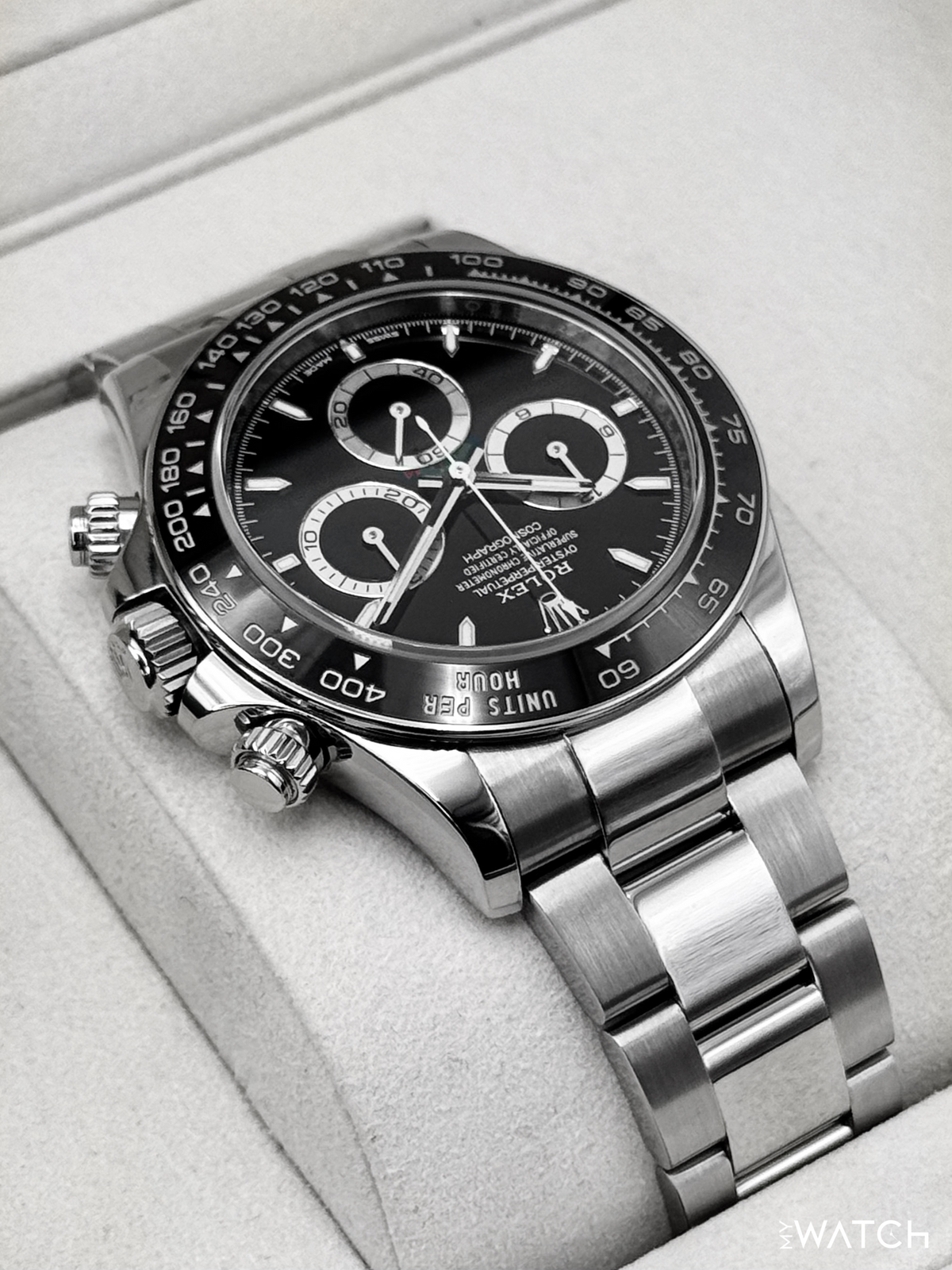 2025 Rolex Daytona 40mm 126500LN Stainless Steel Black Dial