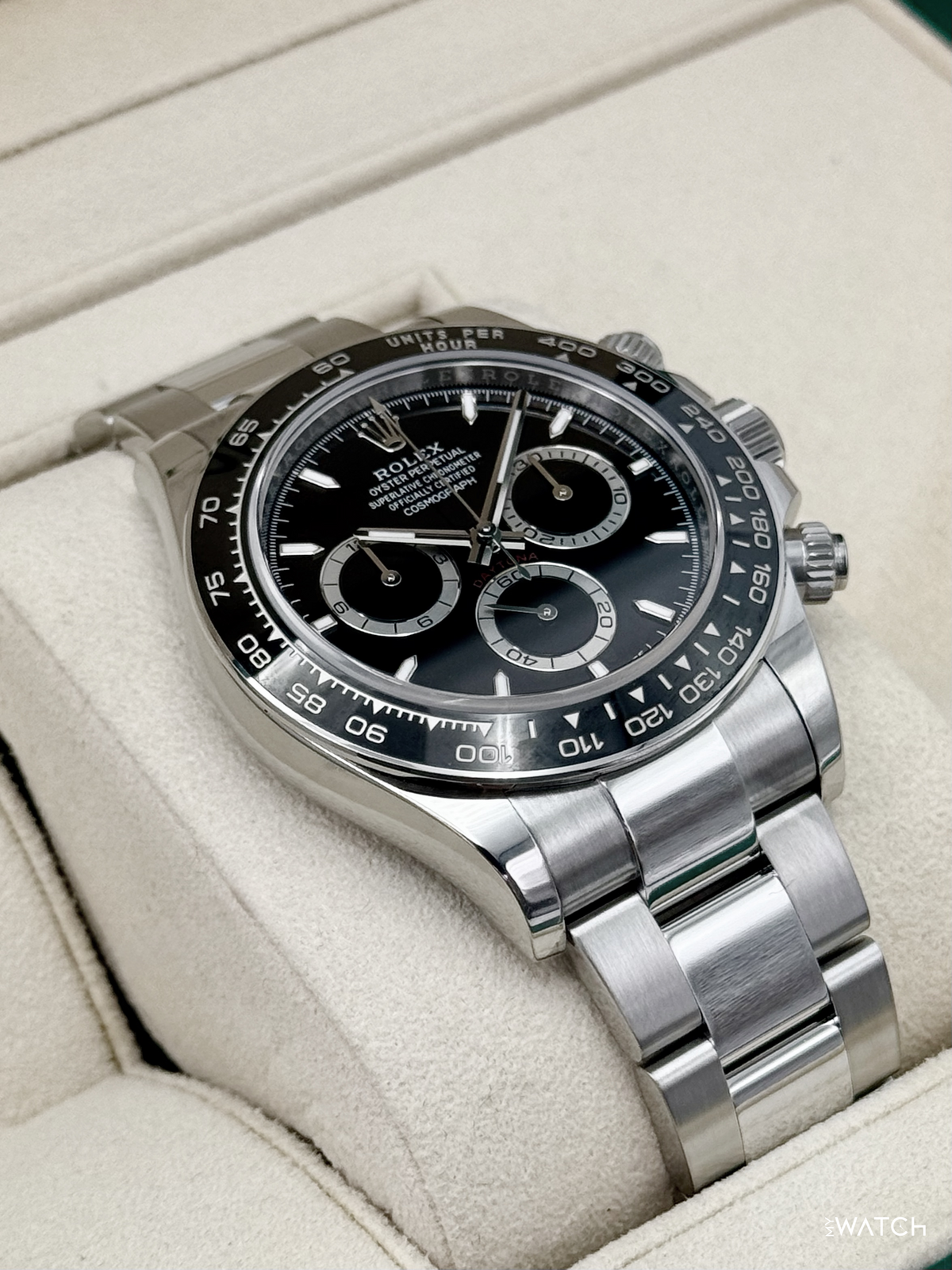 2024 Rolex Daytona 40mm 126500LN Stainless Steel Black Dial