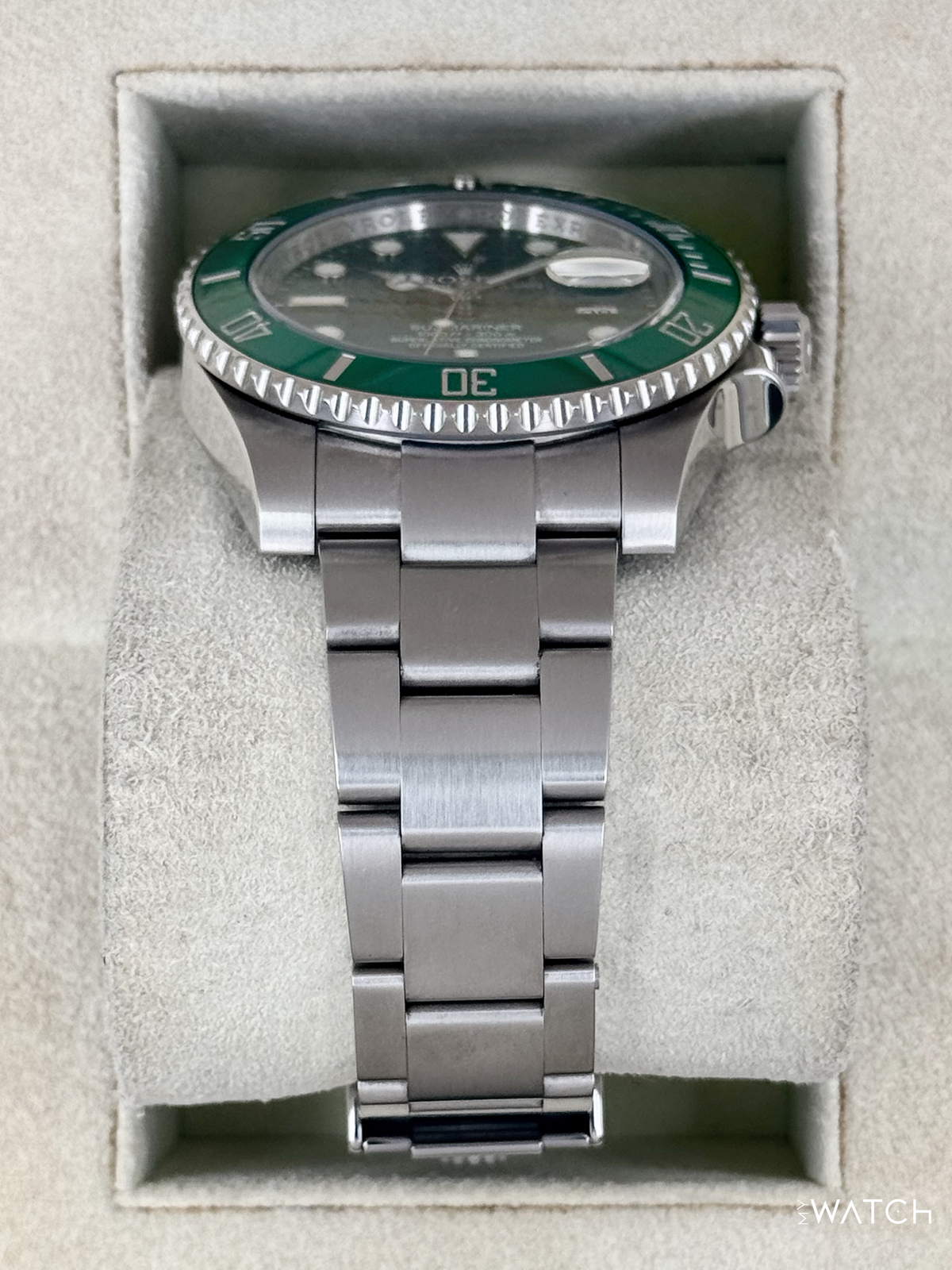 2013 Rolex Submariner “Hulk” 40mm 116610LV Green Dial